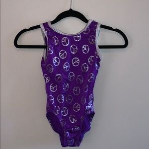 Child used gymnastic leotard